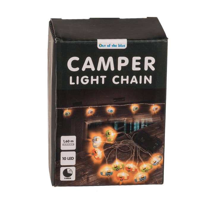 Out of the blue KG - Wholesale Light-Up Toy - Kids & Baby - Llight chain, Camper, with 10 LED,1