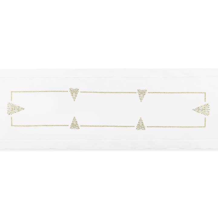 Henry Handwork - Wholesale Table Runner - Mod Tree Glitter Table Runner - *SALE*