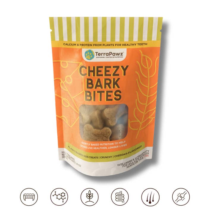 Cheezy Bark Bites 6-pack (48-oz) for wholesale by TerraPawz