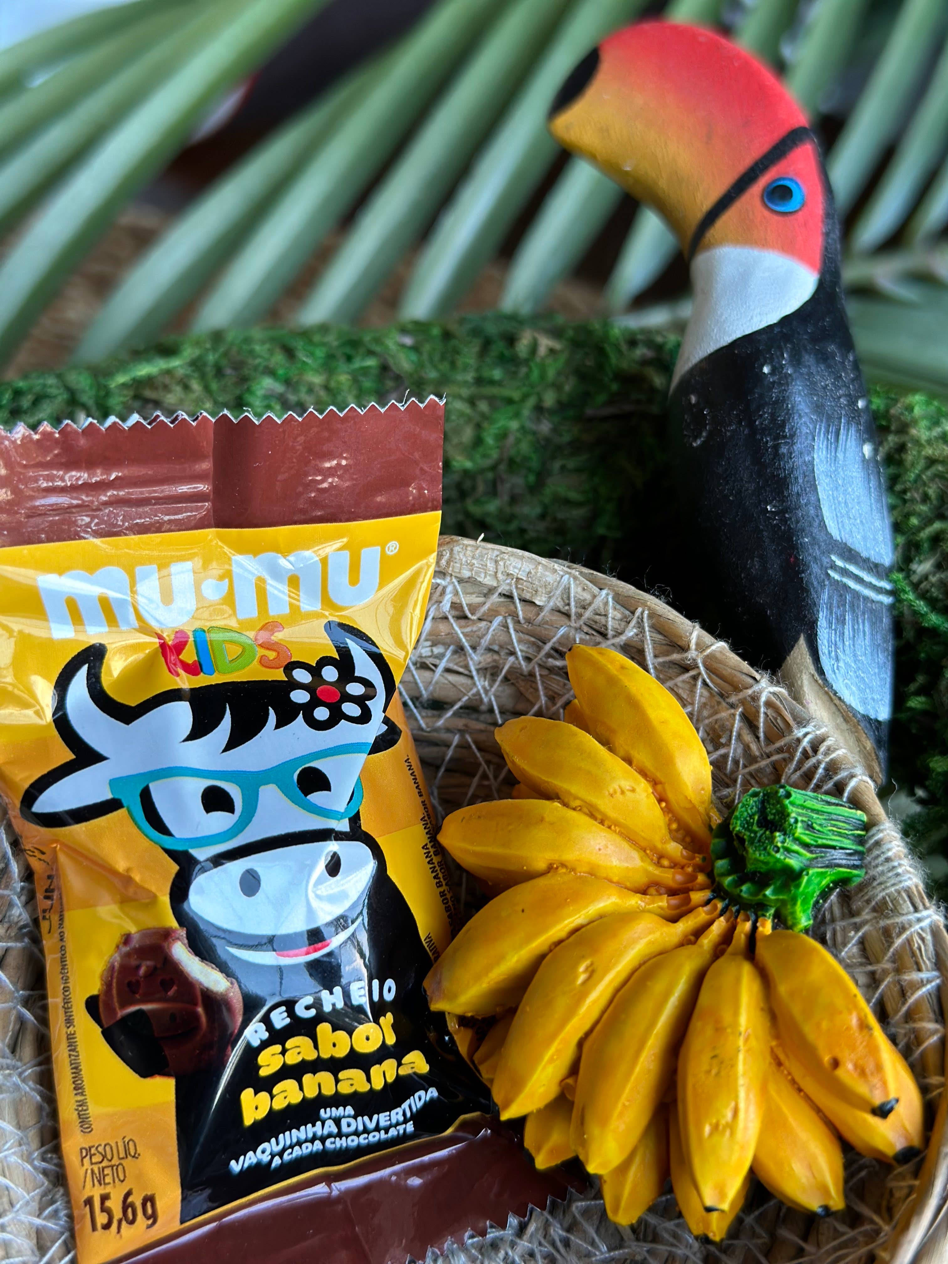 Neugebauer Chocolates – Großhandel Süßigkeiten mit Schokoglasur – Mu-mu Kids Banana 15,6 g — 24 Einheiten pro Display5