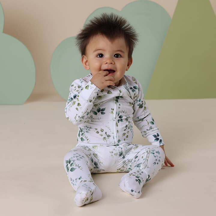 Snuggle Hunny - Wholesale Sleepsuit - Baby - Eden Organic Snuggle Sleepsuit Zip Footie