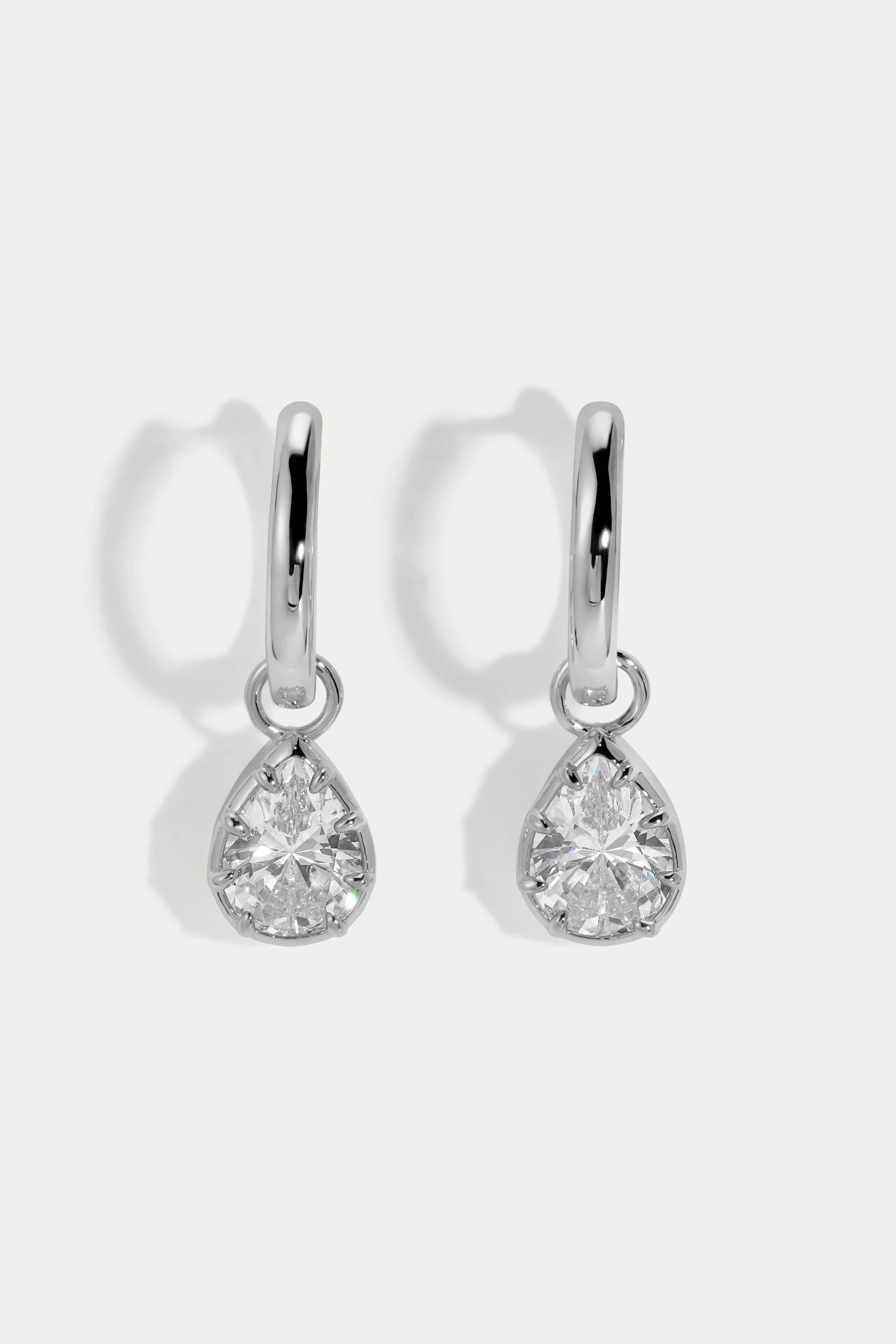 Lili Claspe - Wholesale Dangle Earrings - Estelle Pear Drops3