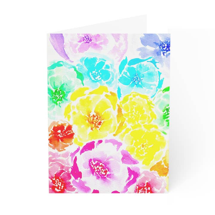 Roze Regenboog van Hoop Wenskaarten voor wholesale door Oceane's Echo