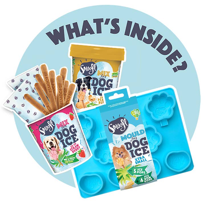 Smoofl - Wholesale Pet Supplement - Dog - Extra Small starter kit for dog ice1