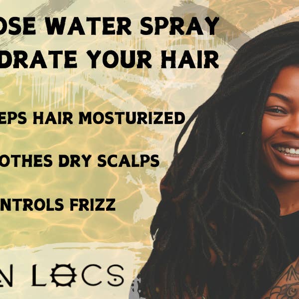 Lion Locs LLC – wholesale Hair oil – Lion Locs Advanced Rosewater - VEGAN