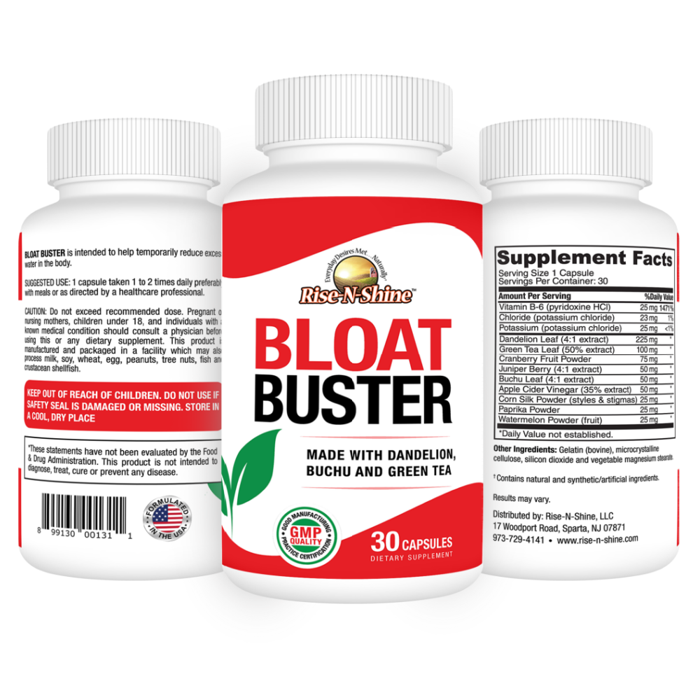 Rise-N-Shine Online – wholesale Oral supplement/vitamin – Bloat Buster1