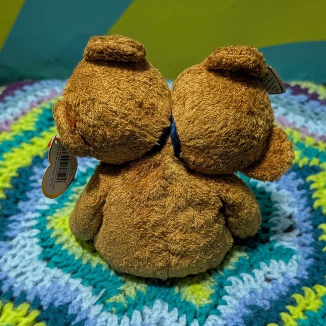 SpillProofLiquid - Wholesale Stuffed/Plush Toy - Kids & Baby - Handmade TY 2 Headed Polycephaly Beanie Baby Bears - Asstd12