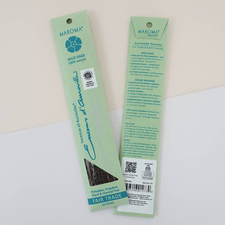 MAROMA USA - Wholesale Incense - Premium Stick Incense Wild Sage0