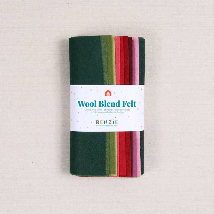 Benzie Design - Wholesale Craft Supplies - Wool Felt Sheets, The Cottage