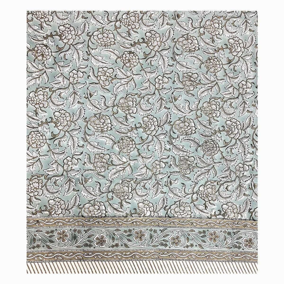 Status Collections – wholesale Tablecloth – Sage Floral Tablecloth 170x270cm1