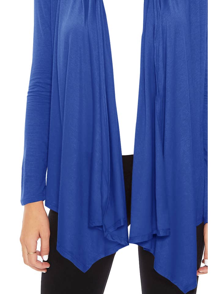 MOA COLLECTION - Wholesale Cardigan - Women's - Women's Solid Casual Outerwear Cardigan15