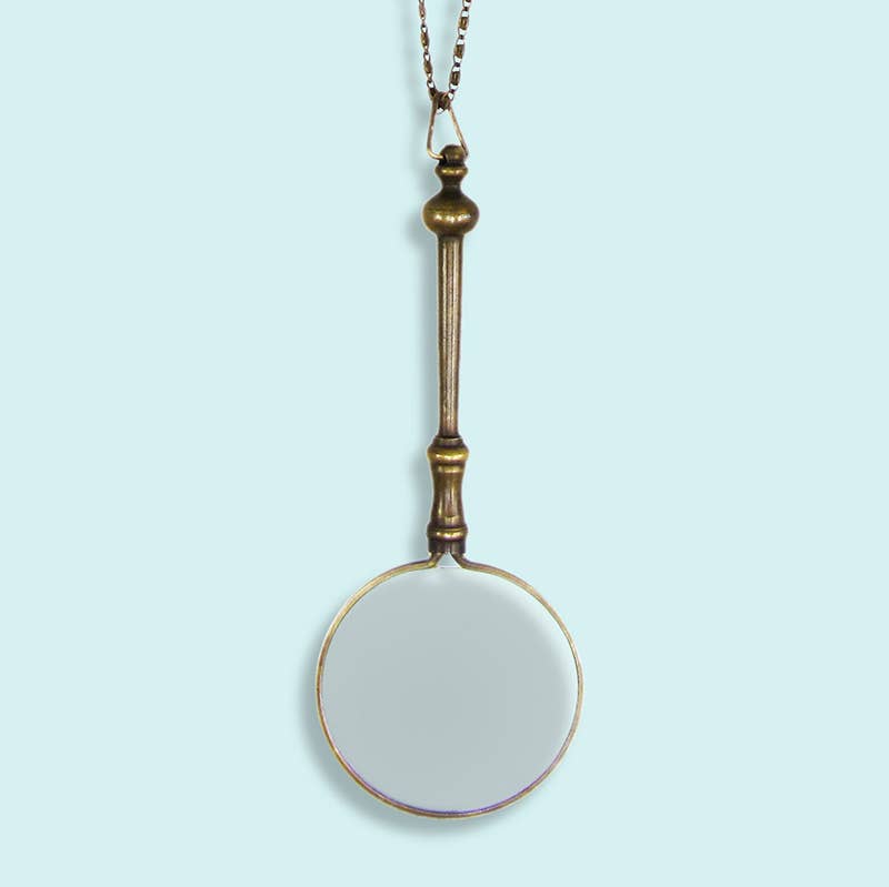 Magnifier Necklace – Line & Label