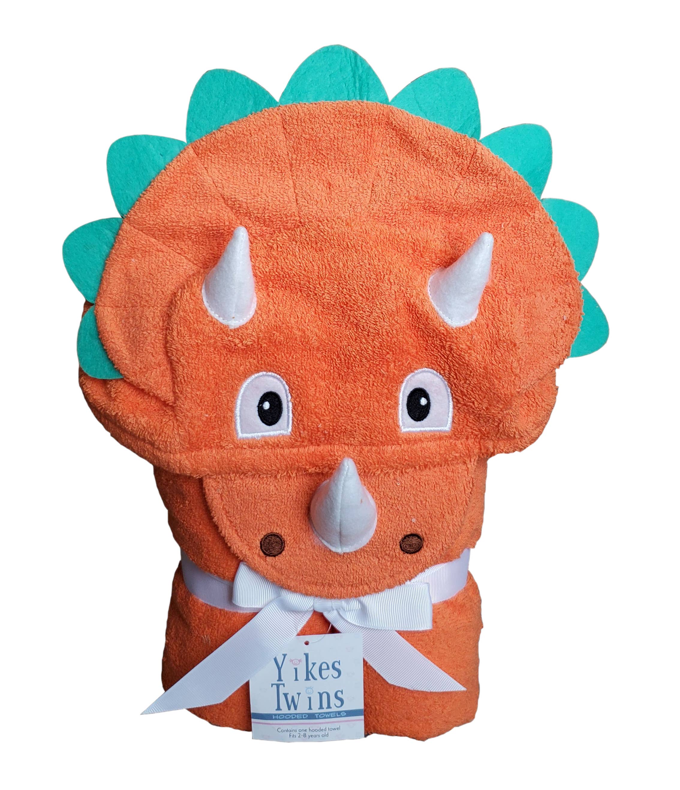 Yikes Twins - Wholesale Hooded Towel - Kids & Baby - Dinosaur hooded towel for toddlers ages 2 to 8 years old7