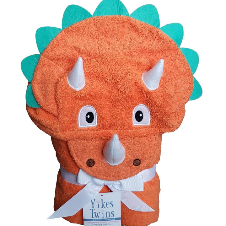 Yikes Twins - Wholesale Hooded Towel - Kids & Baby - Dinosaur hooded towel for toddlers ages 2 to 8 years old7