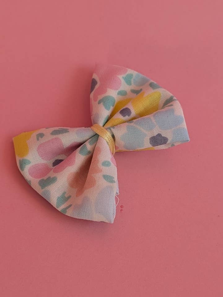 Barrete de gaze dupla rosa por atacado de L'atelier Nounille