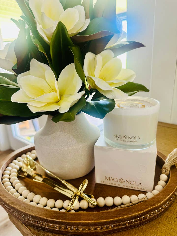 St. Louis Cathedral 14 oz Candle for wholesale by MagNola Designs