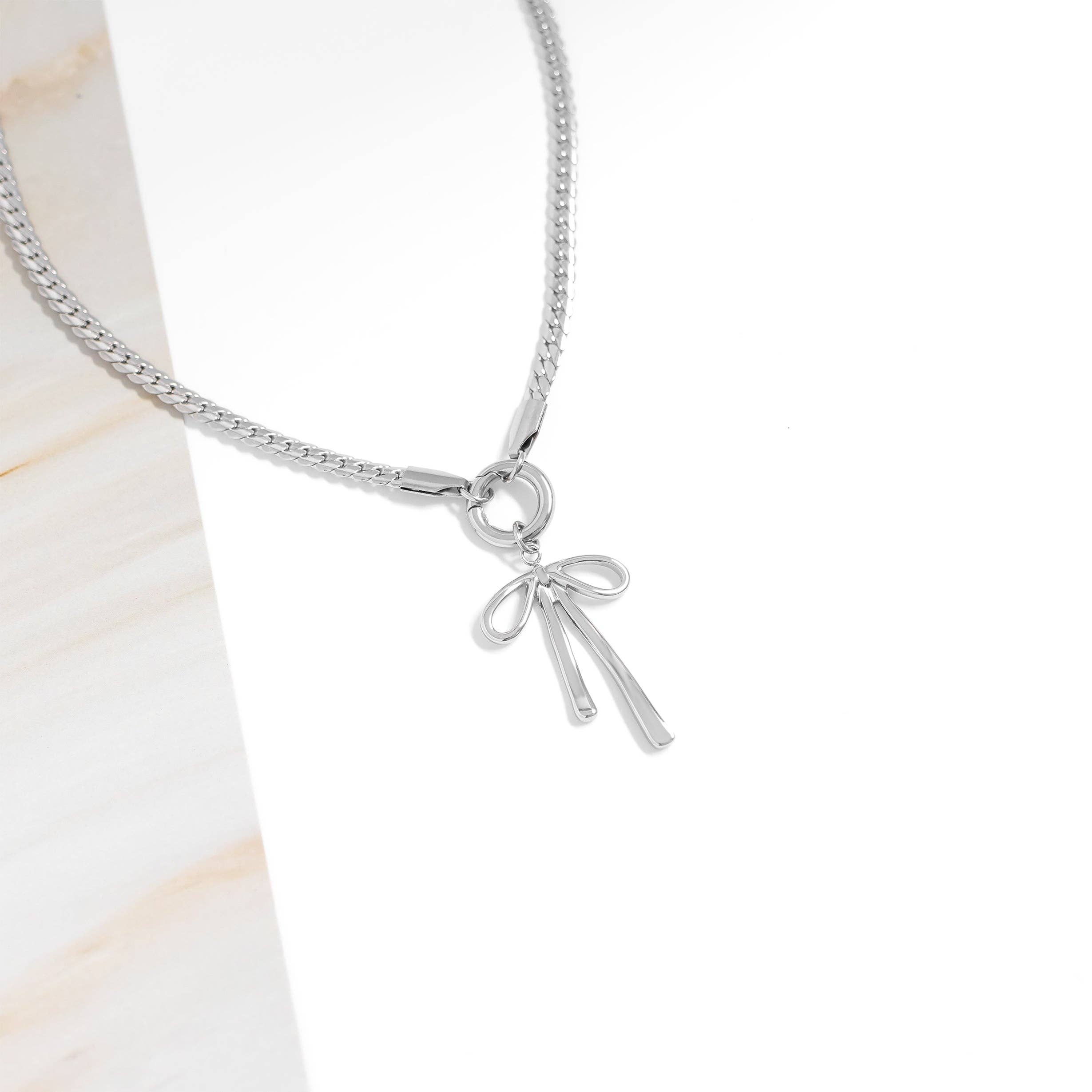 WJW – wholesale Individuell berlock/hänge – 18K guld PVD rostfritt stål lång båghänge8