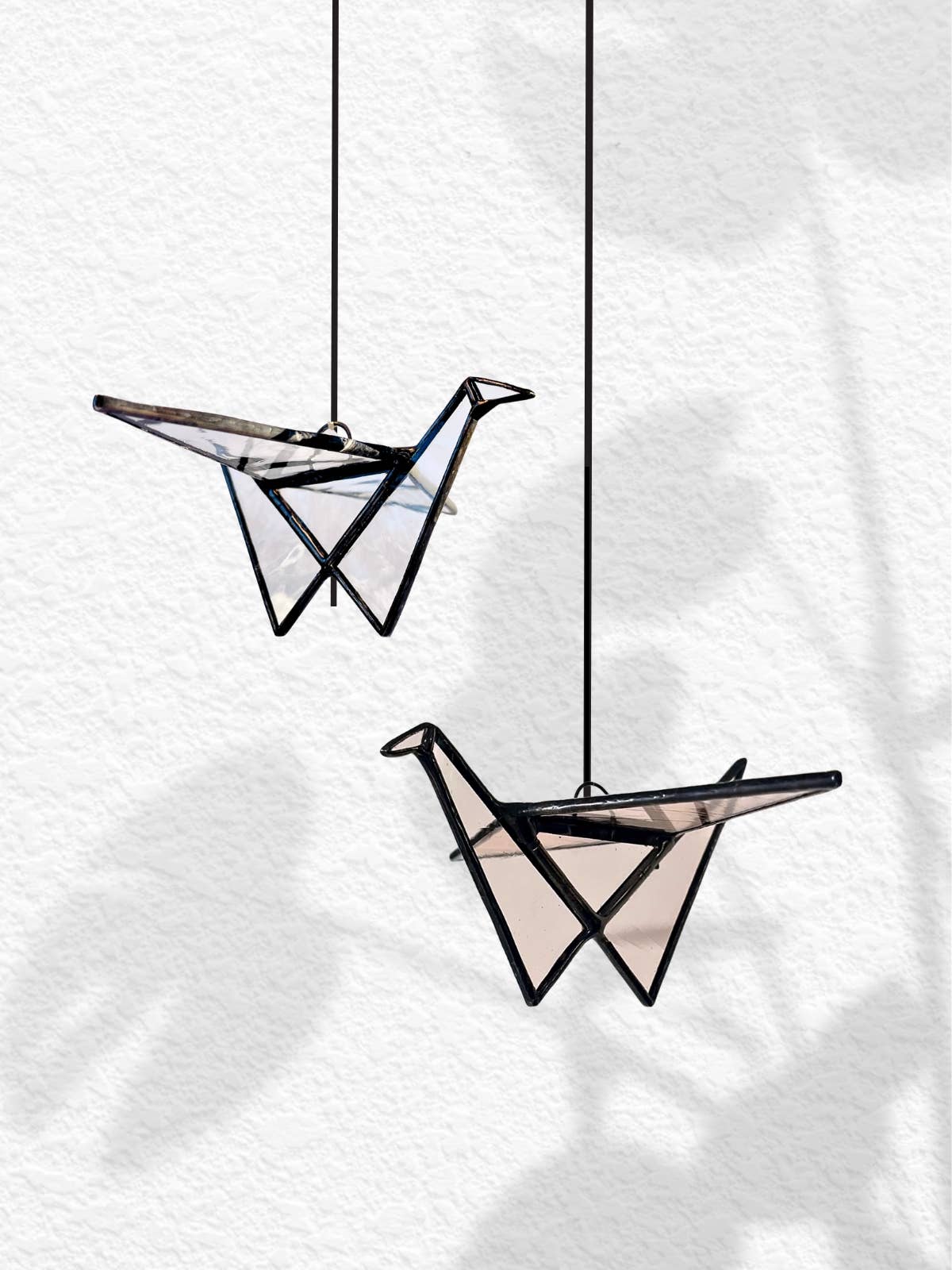 Samara Designs Studio - Wholesale Suncatcher - Stained Glass Origami Crane Suncatchers | Hanging Decor12