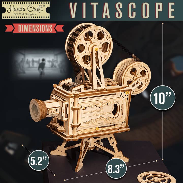 Hands Craft - Wholesale DIY Craft Kit - DIY Wooden Puzzle: Vitascope