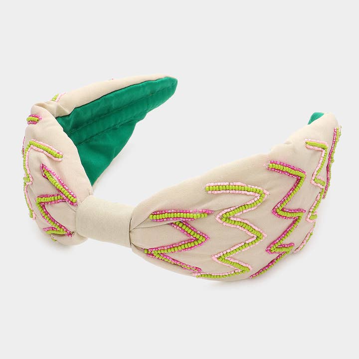 Sensibling Corp. - Wholesale Fashion Headband - Women's - Zigzag Chevron Patterned Headband