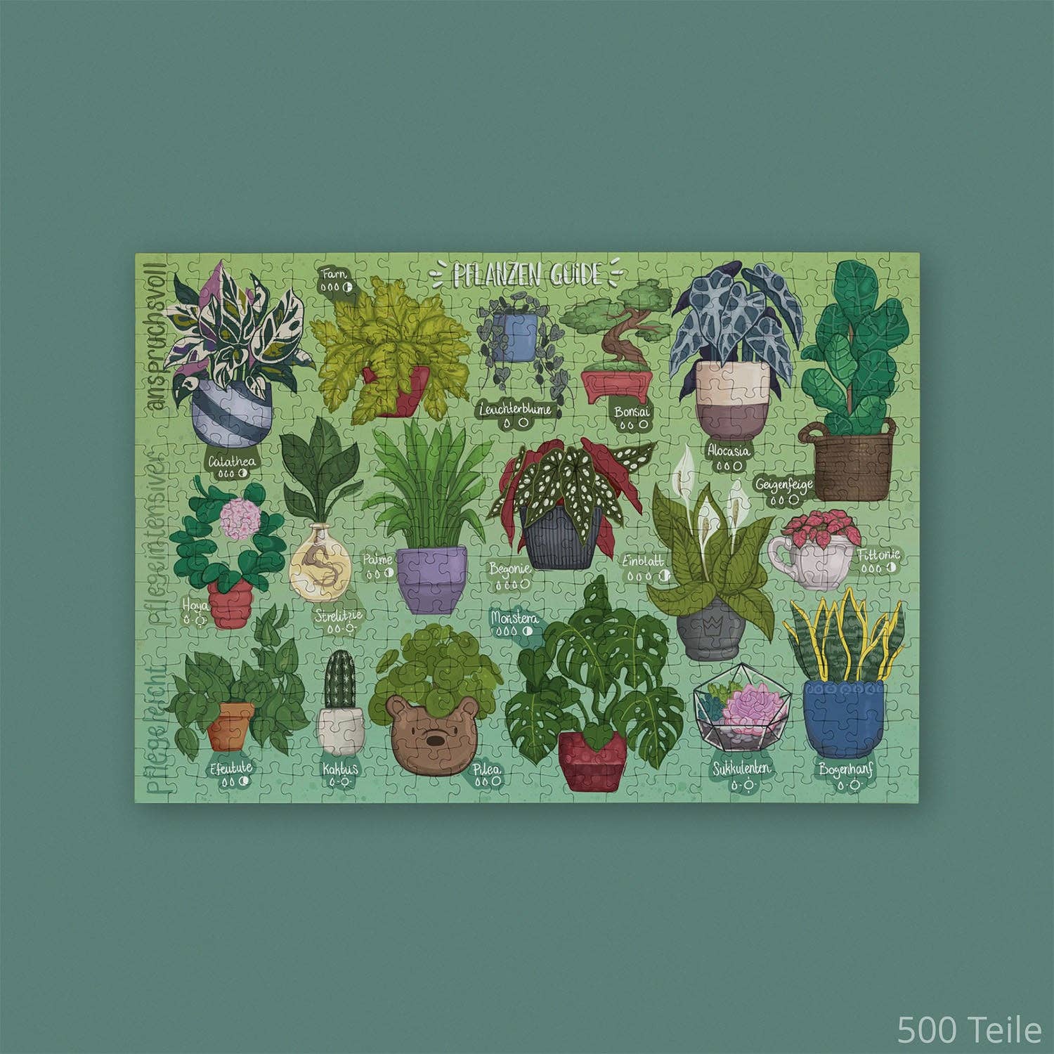 Willa Wunst GmbH - Wholesale Puzzle - Adult - Plant Guide Puzzle5