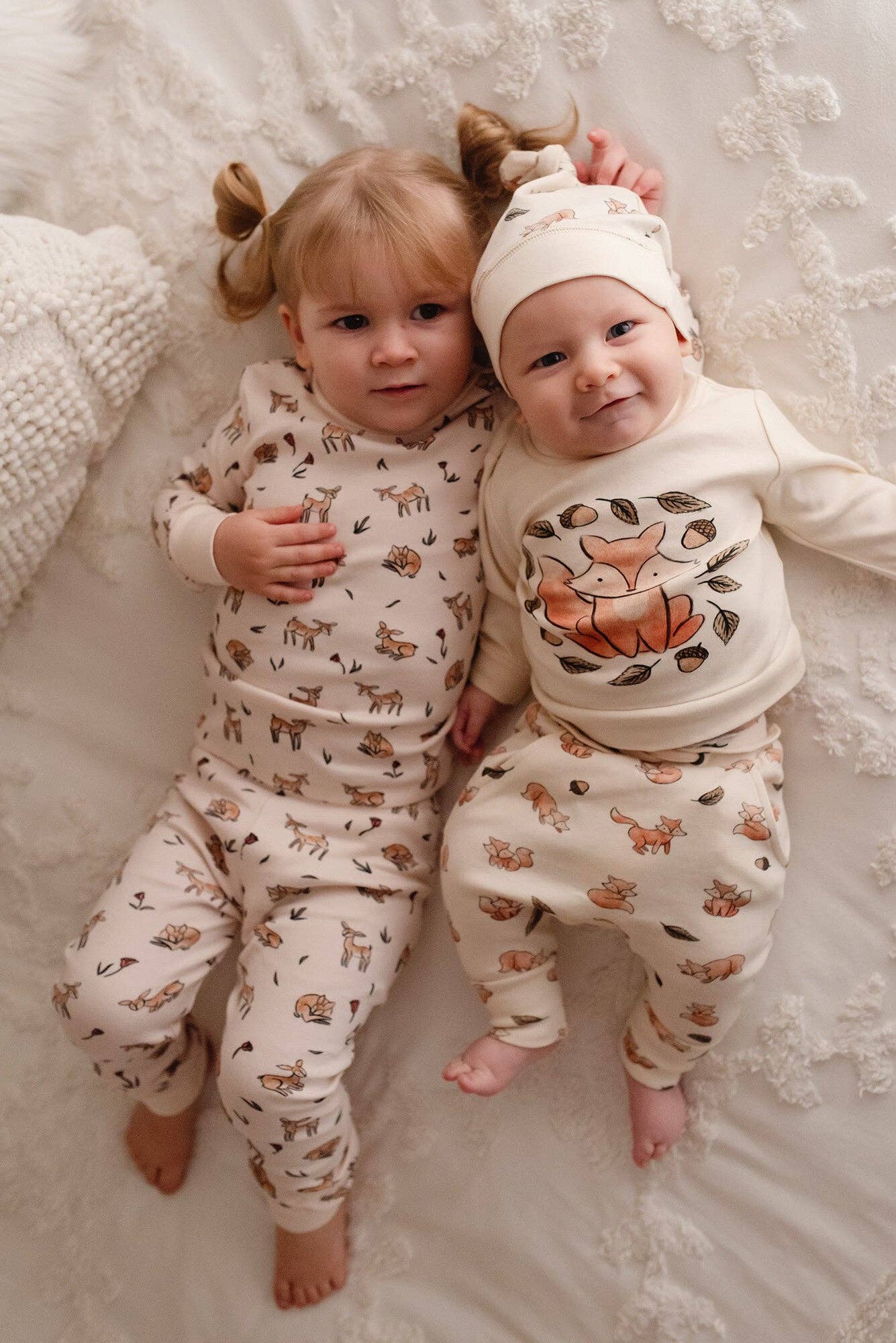 L'ovedbaby - Wholesale Sleepwear Set - Kids - Doe-a-Deer | Kids' Organic PJ Set4