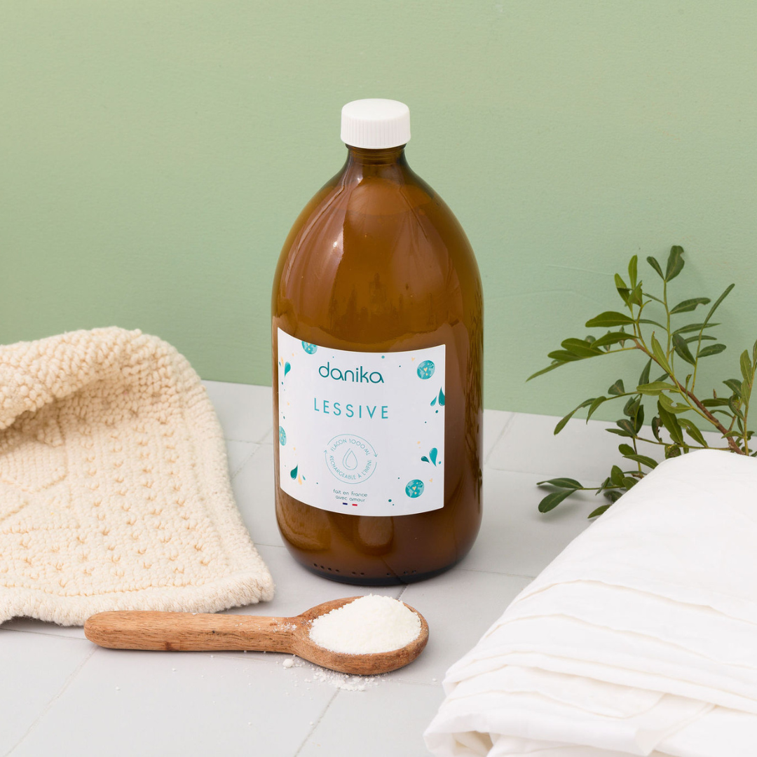 Danika - Wholesale Liquid Laundry Detergent - Glass bottle - Laundry detergent - 1L1