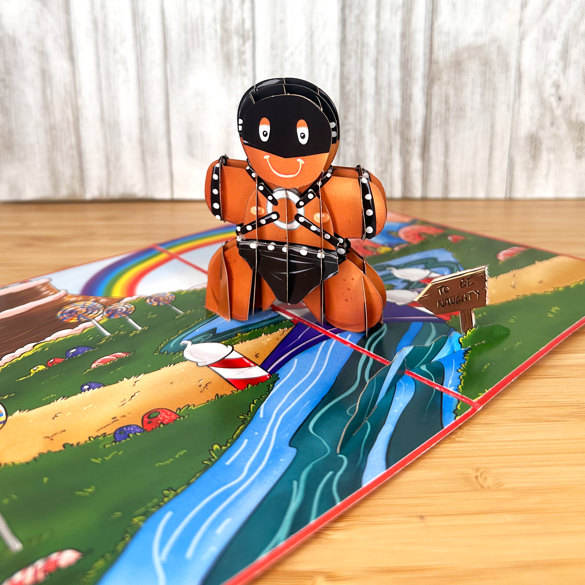 Card Foolery - Wholesale Christmas Card - ’Tis the Season Funny 3D Pop-Up Naughty Christmas Card1