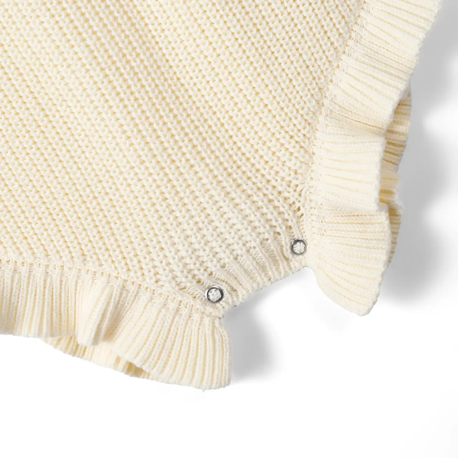 SwaddleAn - Wholesale Romper - Kids - 100% Cotton Ruffle Baby Girl Knit Romper 18