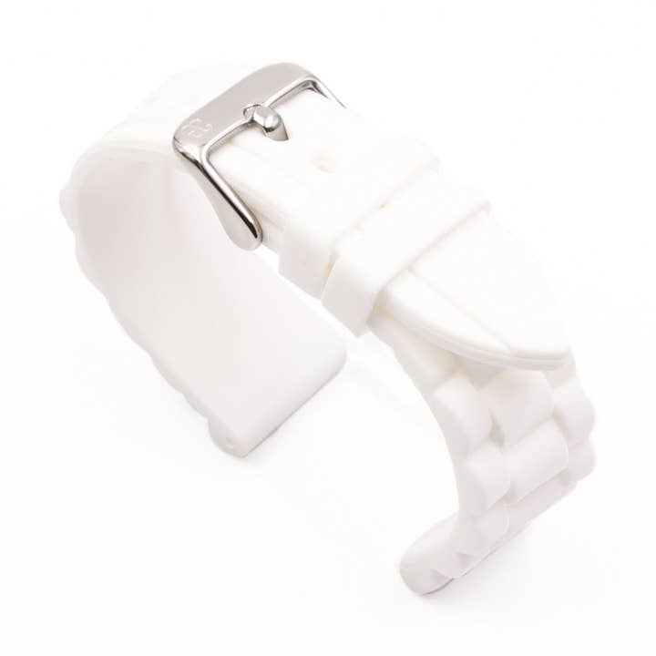 Bracelet de montre en silicone Alomada (1001) pour la vente par Correas cuirtec