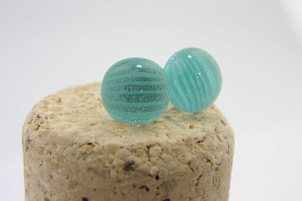 Momo Glassworks – wholesale Stud/post earrings – Bright Mosaic Studs8