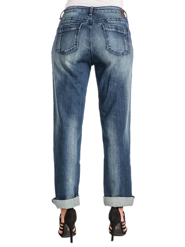 Poetic Justice - Wholesale Jeans - Women's - Poetic Justice Women's Curvy Fit Medium Vintage Jeans