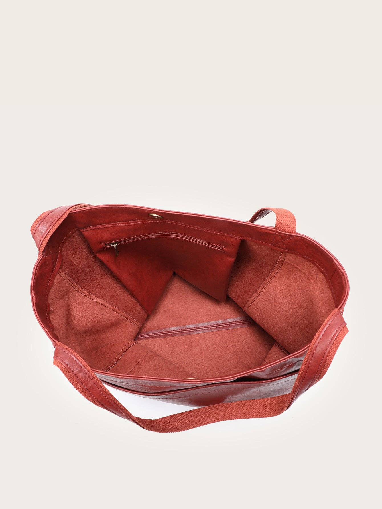 Suhkasana – wholesale Tote bag – Women's – Vintage Soft Leather Tote Bag with Pocket Large Capacity10