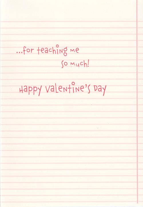 DICKENS INC. – wholesale Alla hjärtans dag-kort – Alla hjärtans dag lärare | GRTC | SM | 20897L1