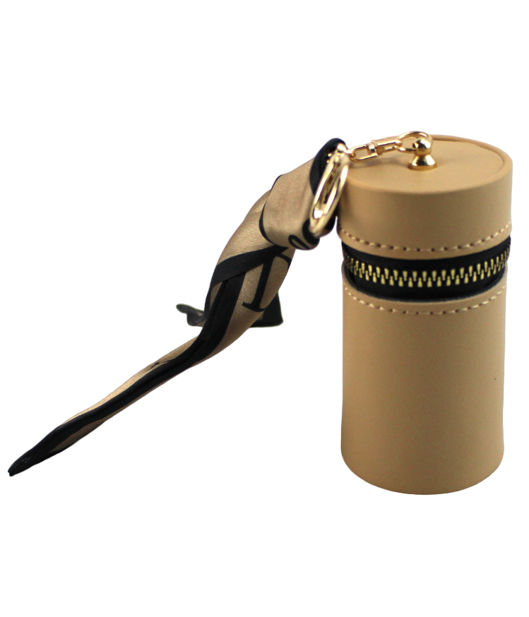 Mix 936A Lipstick Holder Keychain Solid Color for wholesale on Faire4