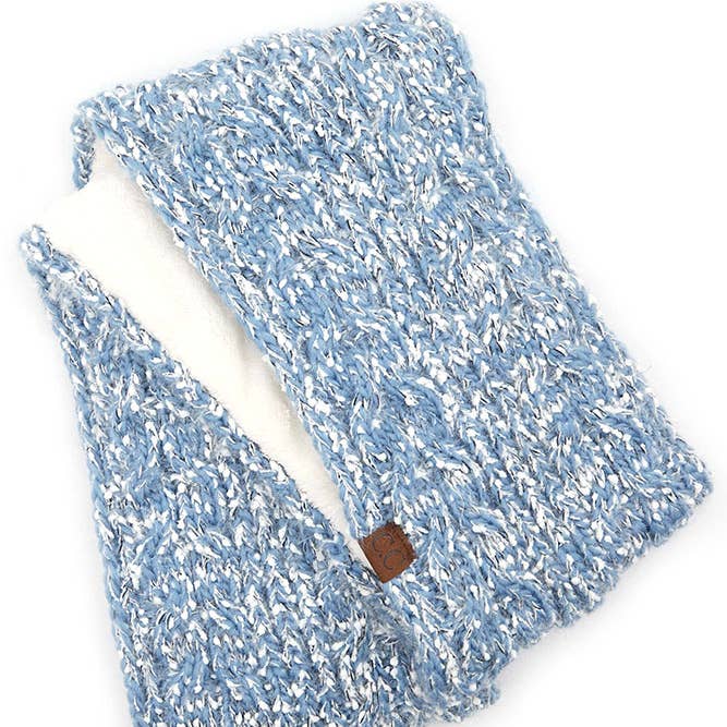 Hana - Wholesale Scarf – Women's - C.C Eyelash Confetti Yarn Knitted Infinity Scarf1