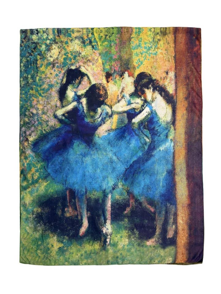 Degas Dansers Omkeerbare Kunst Zijde Sjaal voor wholesale door Fashion Scarf World