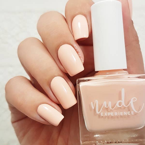 Nude experience - Wholesale Nail Polish - Nail polish Bio-sourced - MAYFAIR - Rosy beige5