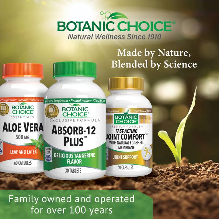 Botanic Choice - Wholesale Oral Supplement/Vitamin - Botanic Choice AbsorB-12 Plus™ - 30 Chewable Tablets4