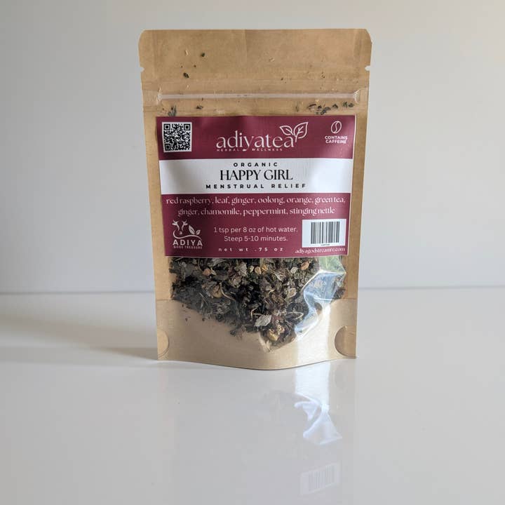 Happy Girl Tea Organic Herbal Hormone for wholesale by Adiya God's Treasure Beef Tallow & Teas