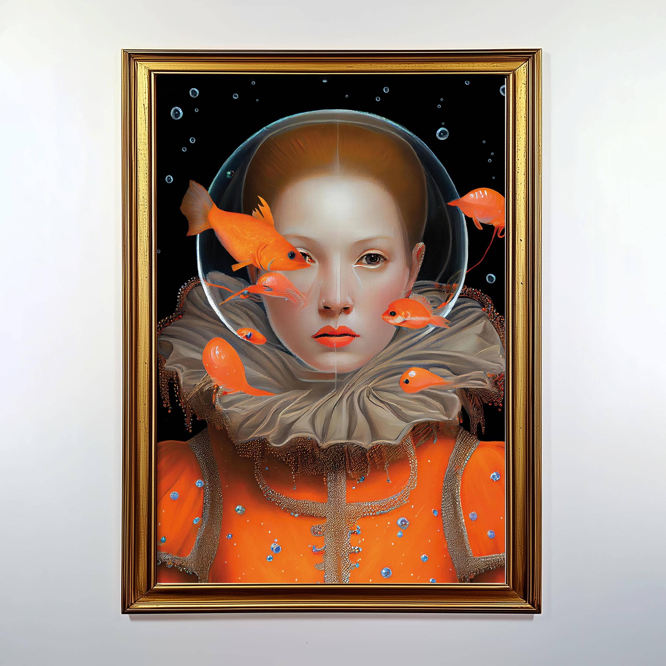 Dikhotomy - Wholesale Art Print - La princesa del mar profundo art print2