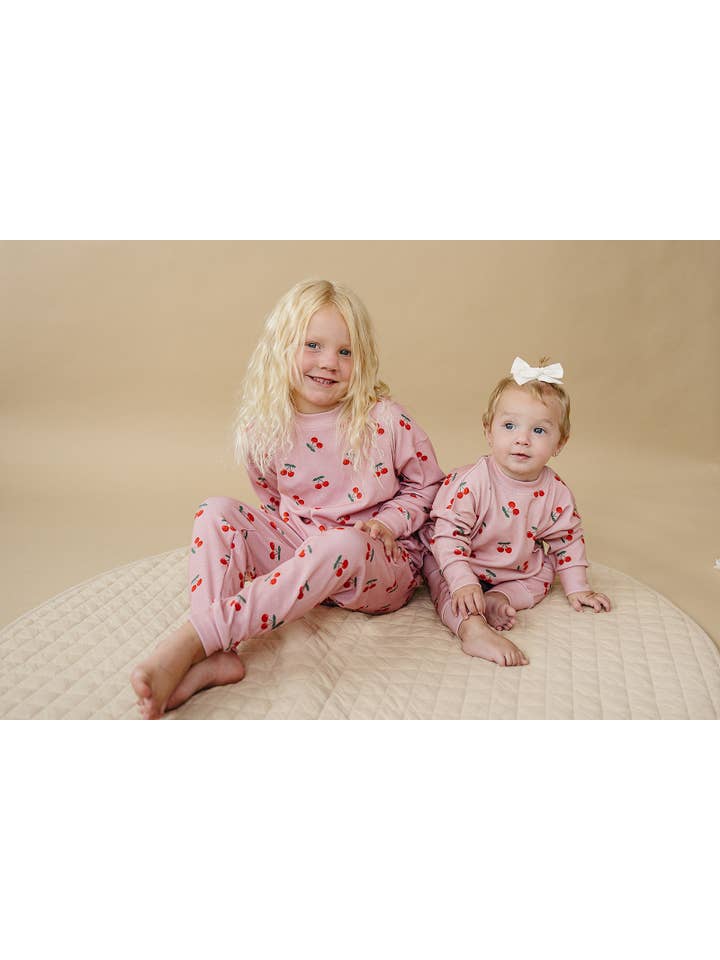Lucky Panda Kids - Wholesale Lounge Set - Kids - Jogger Set | Blush & Cherry6