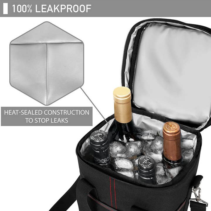 OPUX – wholesale Vinkasse – 4 flaska vinbärväska5