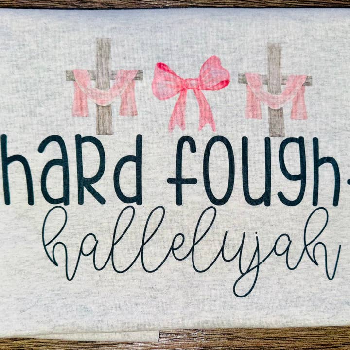 Hårt kämpad halleluja-tröja för wholesale av Jade & Ali Co. Boutique