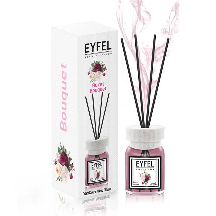 Eyfel Reed Diffuser Bouquet - 120 ml for wholesale by Eyfel Cosmetic
