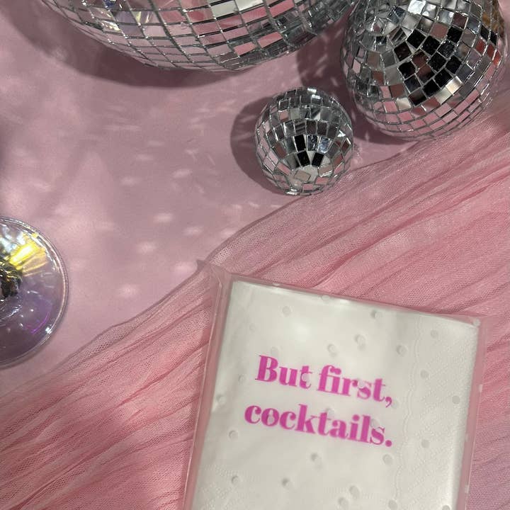 Cocktail Napkins, Set of 25 for wholesale by ViVi Vitello