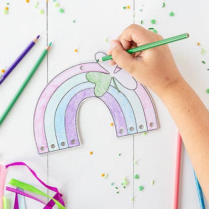 My Mind’s Eye - Vendita all'ingrosso Kit per lavoretti fai da te - Bambini - PLKC78 - Progetto Arcobaleno di Nastri