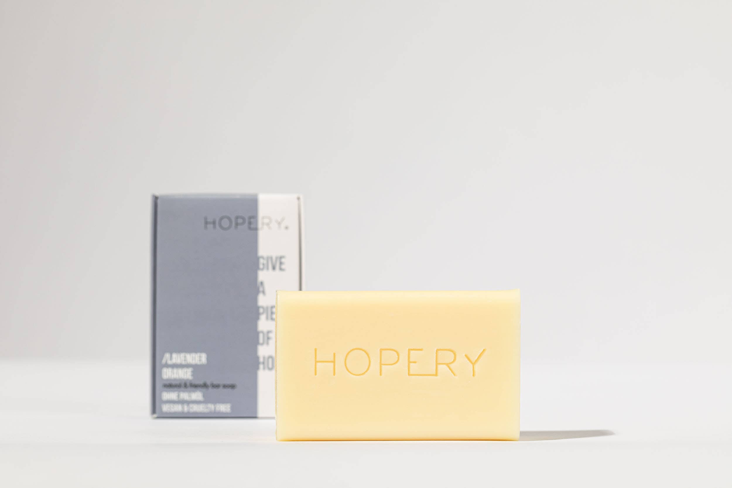 Hopery – wholesale Tvål – LAVENDER ORANGE tvål för händer och kropp – 140 g1