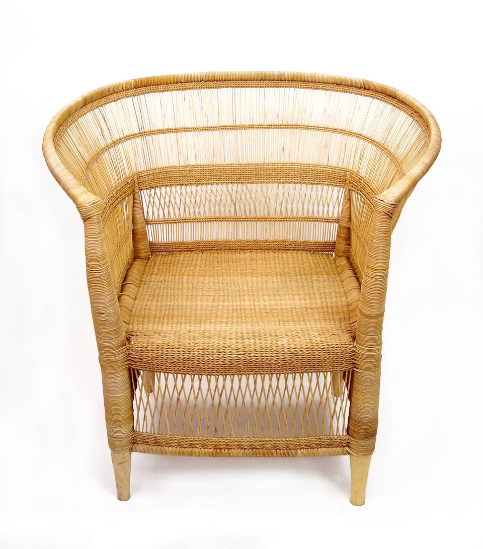 Mbare Home + Gift – wholesale Stol – Malawi rottingfåtölj i naturligt utförande3