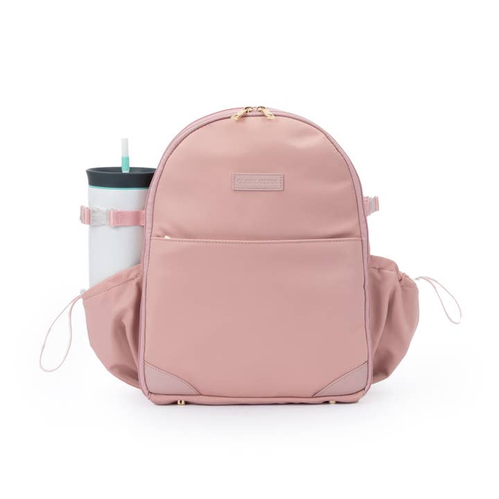 Amanda Backpack — Pink Mimosa for wholesale by Glass Ladder & Co.